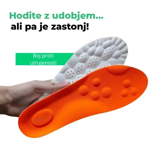 Brez bolečin v nogah – Hodite brez nelagodja z vložki Solevia (SL)